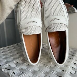 Marc Nolan White Women's Loafers